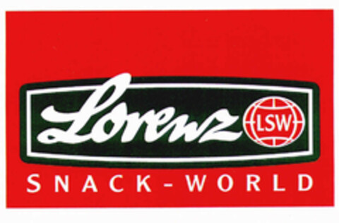 Lorenz LSW SNACK-WORLD Logo (EUIPO, 18.09.2000)