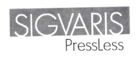 SIGVARIS PressLess Logo (EUIPO, 13.08.2003)