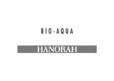 BIO-AQUA HANORAH Logo (EUIPO, 03/31/2004)