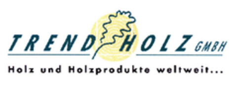 TREND HOLZ GMBH Holz und Holzprodukte weltweit... Logo (EUIPO, 02.08.2004)