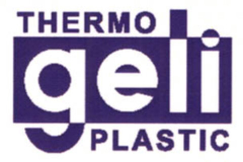 THERMO geli PLASTIC Logo (EUIPO, 04.05.2005)