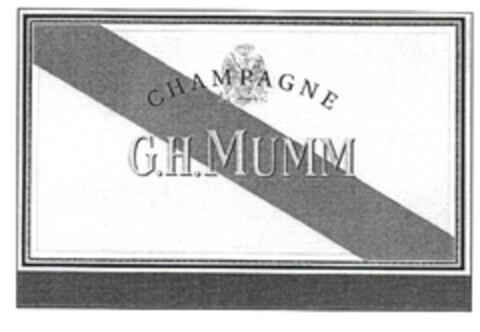 CHAMPAGNE G.H. MUMM Logo (EUIPO, 14.06.2005)