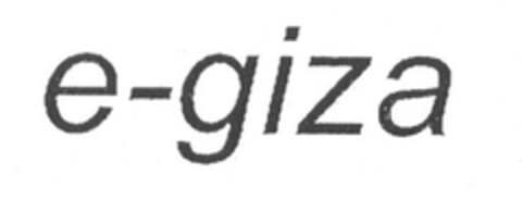 e-giza Logo (EUIPO, 14.03.2007)