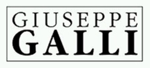 GIUSEPPE GALLI Logo (EUIPO, 04.04.2007)