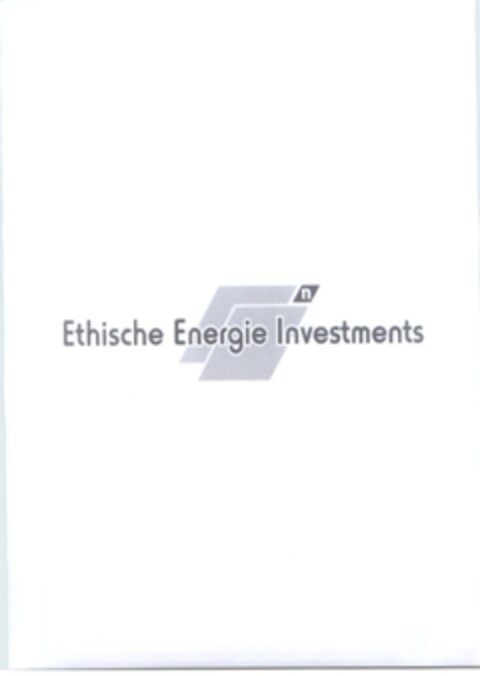 Ethische Energie Investments Logo (EUIPO, 12.07.2007)