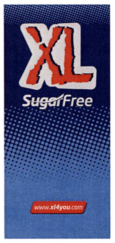 XL Sugar Free www.xl4you.com Logo (EUIPO, 08/08/2007)