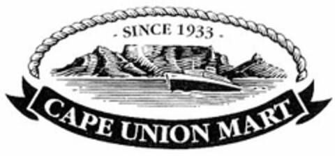 CAPE UNION MART SINCE 1933 Logo (EUIPO, 01/16/2008)