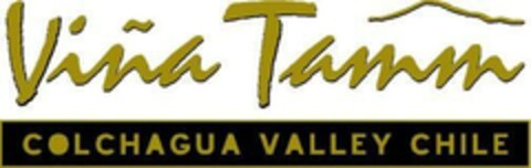 Vina Tamm COLCHAGUA VALLEY CHILE Logo (EUIPO, 01/29/2008)