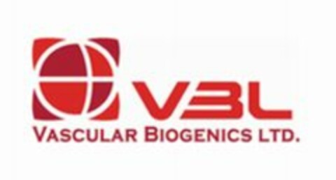 VBL VASCULAR BIOGENICS LTD. Logo (EUIPO, 03/04/2008)