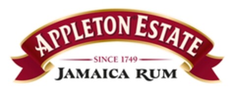 APPLETON ESTATE SINCE 1749 JAMAICA RUM Logo (EUIPO, 12.05.2008)