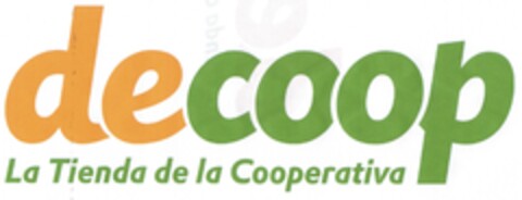 DECOOP LA TIENDA DE LA COOPERATIVA Logo (EUIPO, 09/29/2009)