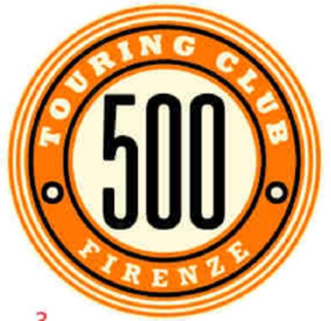 500 Touring Club FIRENZE Logo (EUIPO, 27.09.2010)