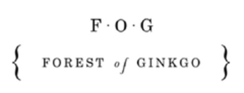 F.O.G FOREST OF GINKGO Logo (EUIPO, 04.11.2010)