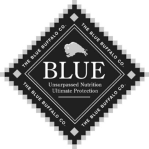 BLUE UNSURPASSED NUTRITION ULTIMATE PROTECTION THE BLUE BUFFALO CO. Logo (EUIPO, 08.12.2010)
