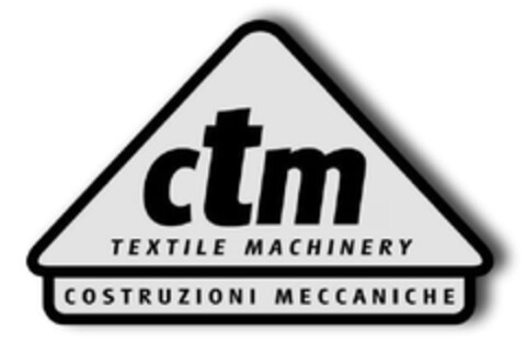 CTM TEXTILE MACHINERY COSTRUZIONI MECCANICHE Logo (EUIPO, 25.01.2012)