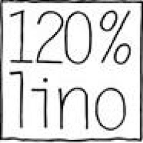 120% lino Logo (EUIPO, 10.08.2012)