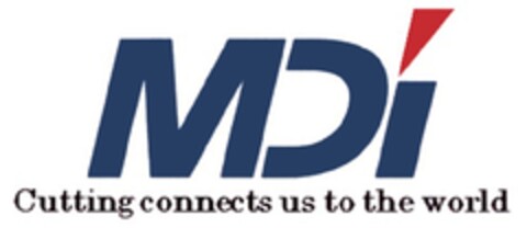 MDi Cutting connects us to the world Logo (EUIPO, 11/13/2012)