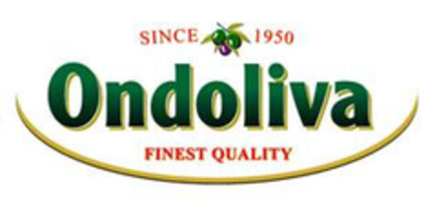 SINCE 1950 Ondoliva FINEST QUALITY Logo (EUIPO, 30.04.2014)