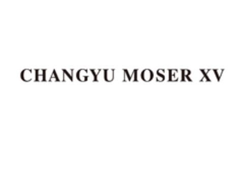 CHANGYU MOSER XV Logo (EUIPO, 07.07.2017)