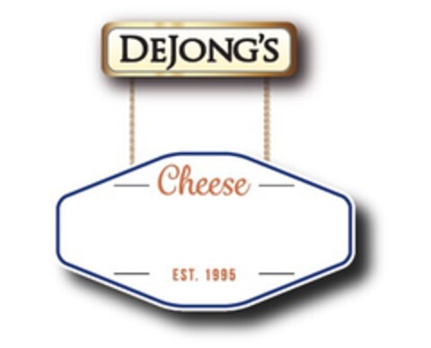 DeJong's Cheese est.1995 Logo (EUIPO, 18.07.2017)