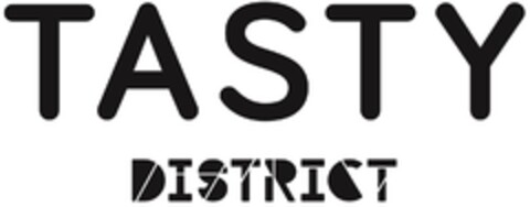 TASTY DISTRICT Logo (EUIPO, 07.02.2018)