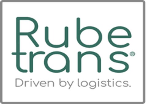Rubetrans Driven by logistics. Logo (EUIPO, 04/04/2018)