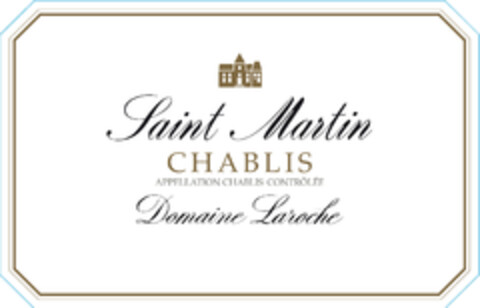 Saint Martin CHABLIS APPELLATION CHABLIS CONTRÔLÉE Domaine Laroche Logo (EUIPO, 15.03.2019)