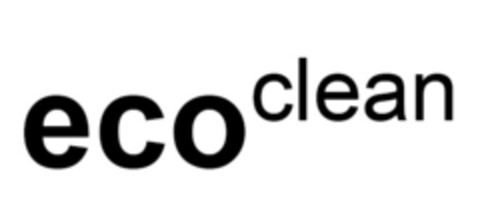 eco clean Logo (EUIPO, 08/13/2019)