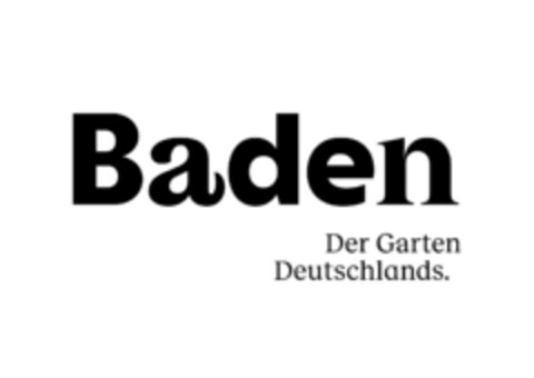 Baden Der Garten Deutschlands. Logo (EUIPO, 06/17/2021)
