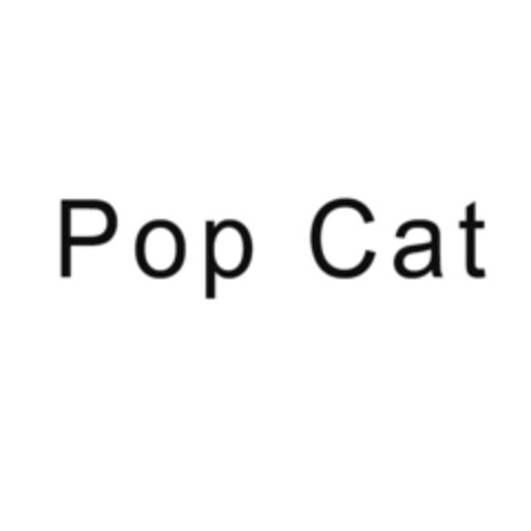 Pop Cat Logo (EUIPO, 13.10.2021)