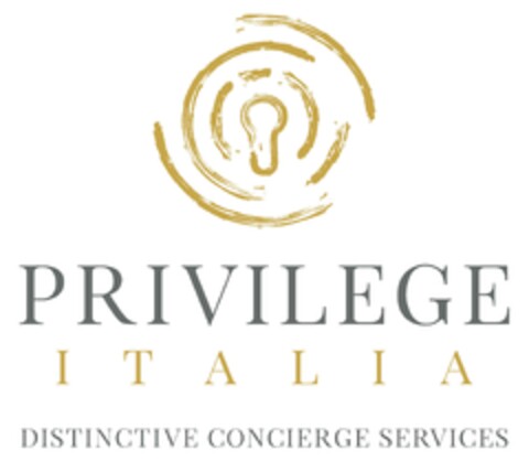 PRIVILEGE ITALIA  DISTINCTIVE CONCIERGE SERVICES Logo (EUIPO, 15.11.2021)