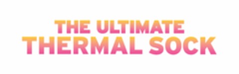 THE ULTIMATE THERMAL SOCK Logo (EUIPO, 18.01.2022)