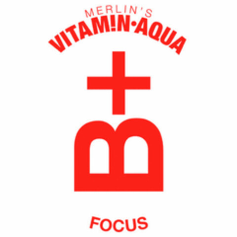 MERLIN'S VITAM!N•AQUA B+ FOCUS Logo (EUIPO, 28.06.2022)