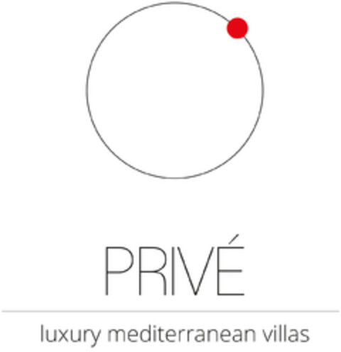 PRIVÉ luxury mediterranean villas Logo (EUIPO, 16.08.2022)