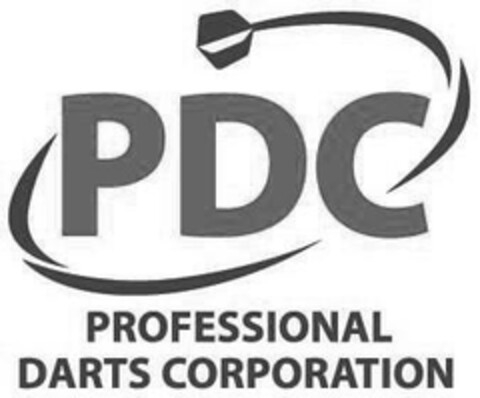 PDC PROFESSIONAL DARTS CORPORATION Logo (EUIPO, 29.06.2023)