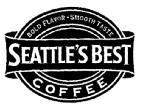 SEATTLE'S BEST COFFEE BOLD FLAVOR - SMOOTH TASTE Logo (EUIPO, 22.05.1997)