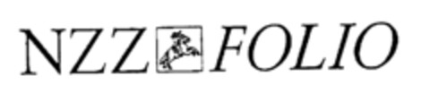 NZZ FOLIO Logo (EUIPO, 10.07.1997)