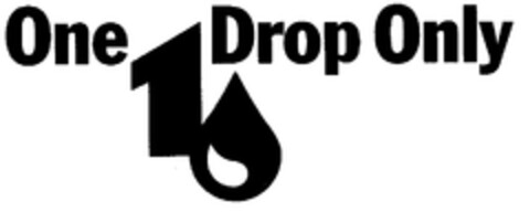 One 1 Drop Only Logo (EUIPO, 19.03.1998)