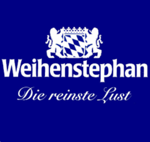 Weihenstephan Die reinste Lust Logo (EUIPO, 08.07.1998)