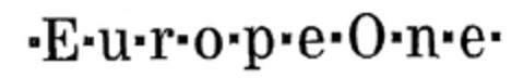 ·E·u·r·o·p·e·O·n·e· Logo (EUIPO, 04.11.1998)