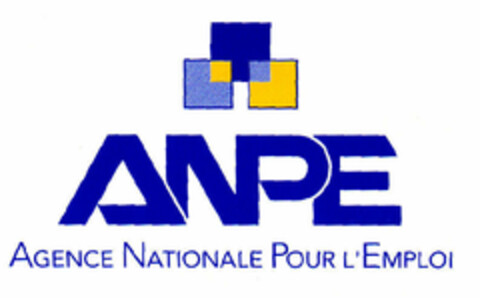 ANPE AGENCE NATIONALE POUR L'EMPLOI Logo (EUIPO, 07.12.1998)