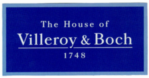 The House of Villeroy & Boch 1748 Logo (EUIPO, 24.03.1999)