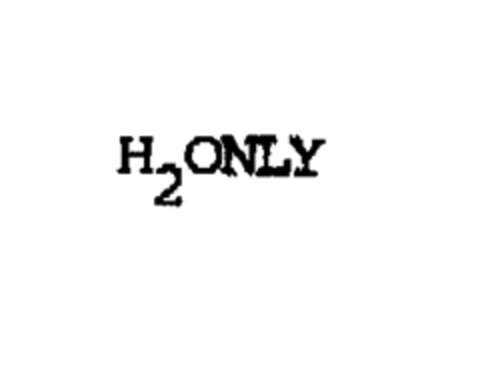 H2ONLY Logo (EUIPO, 12/18/2001)