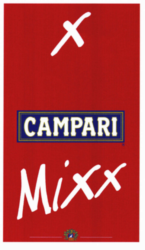 X CAMPARI Mixx Logo (EUIPO, 04/02/2002)