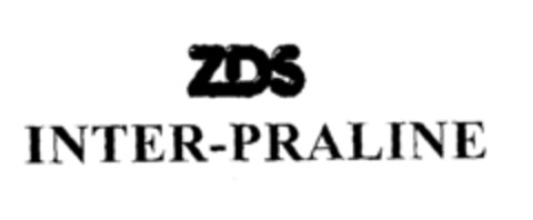 ZDS INTER-PRALINE Logo (EUIPO, 09.04.2002)