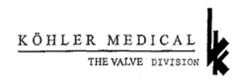 KÖHLER MEDICAL THE VALVE DIVISION Logo (EUIPO, 01/24/2003)