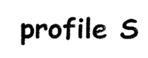 profile S Logo (EUIPO, 04.08.2003)