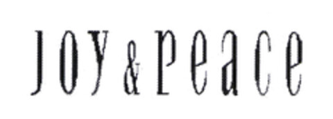 joy&peace Logo (EUIPO, 05.12.2003)