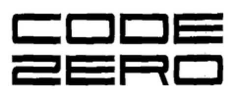 CODE ZERO Logo (EUIPO, 19.01.2004)
