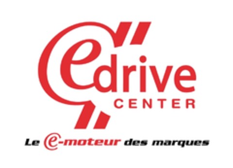 edrive CENTER Le e-monteur des marques Logo (EUIPO, 15.10.2008)